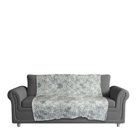 Earthy Florals Fall Fleece Blanket